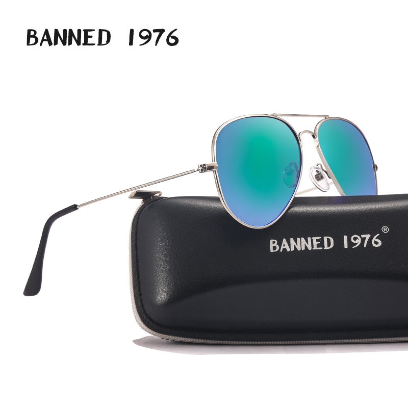 Vintage Fashion Brand Names - YASAKLANMIŞ 1976 Klasik HD Polarize Metal