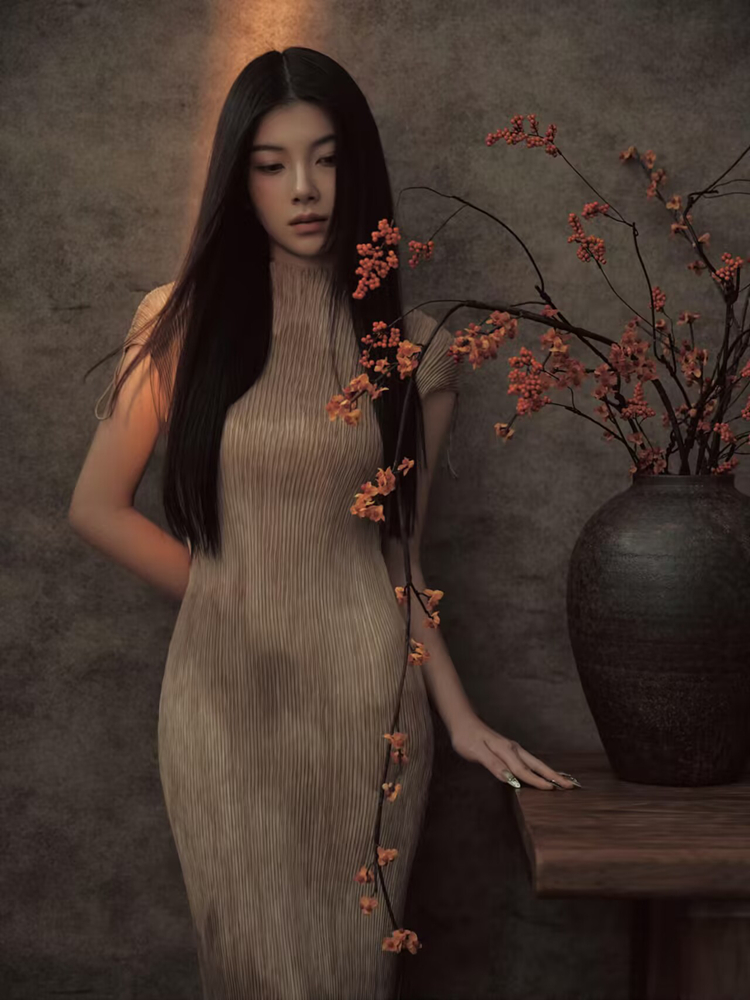 Vintage Fashion Photography - Yeni 2026 Çin Tarzı Portre Sanatı