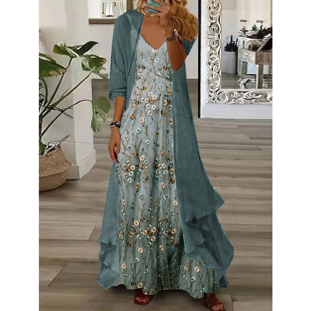 Vintage Baskılı Şifon Hırka 2  - V Vintage Fashion incelemesi ve fiyatı