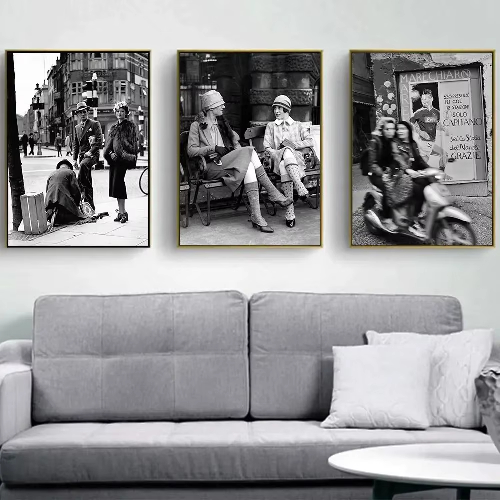 Moda Siyah Ve Beyaz Vintage Fo - Vintage Fashion Photography incelemesi ve fiyatı