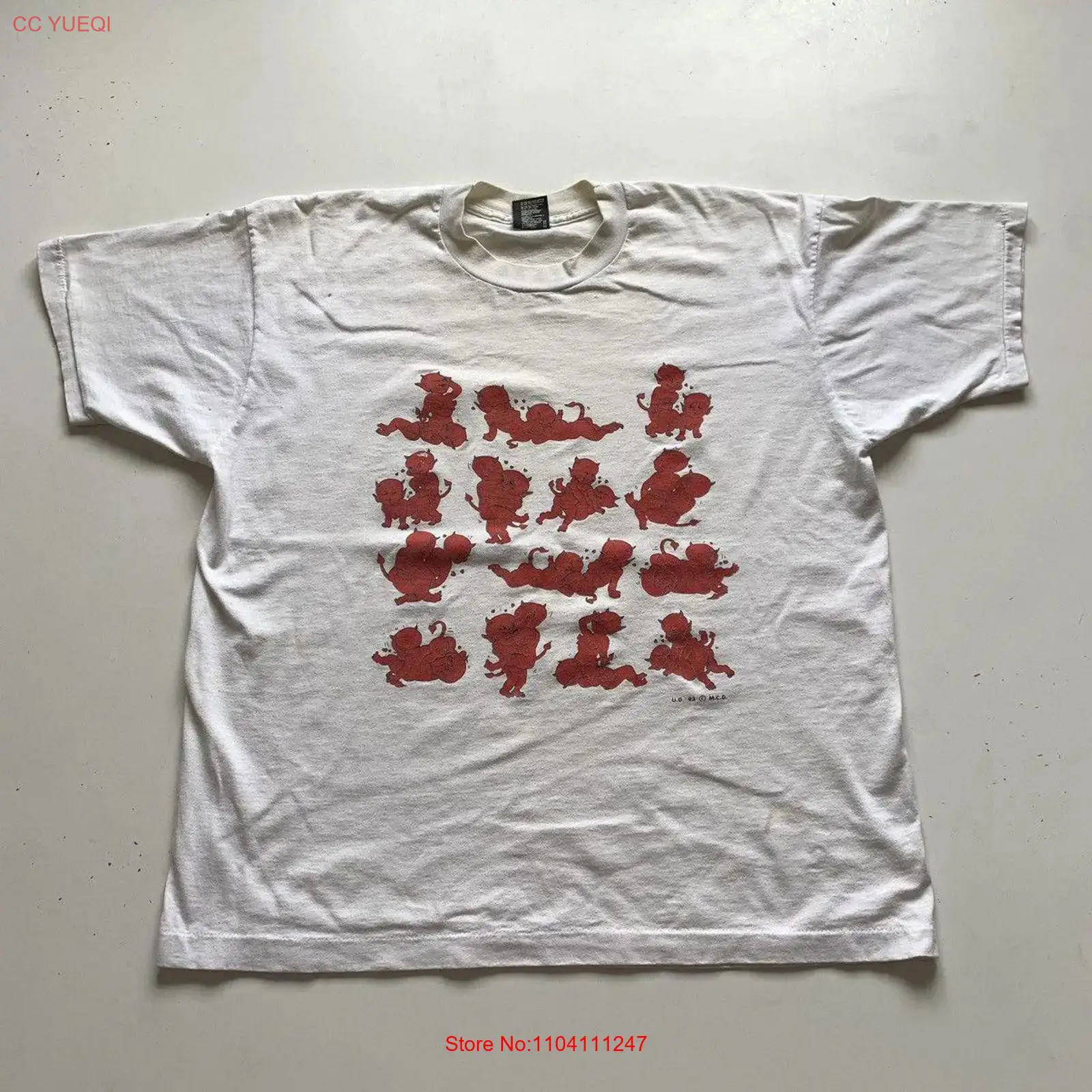 Vintage 1990'lar Şeytan Seks K - Vintage Fashion Victim Shirt incelemesi ve fiyatı