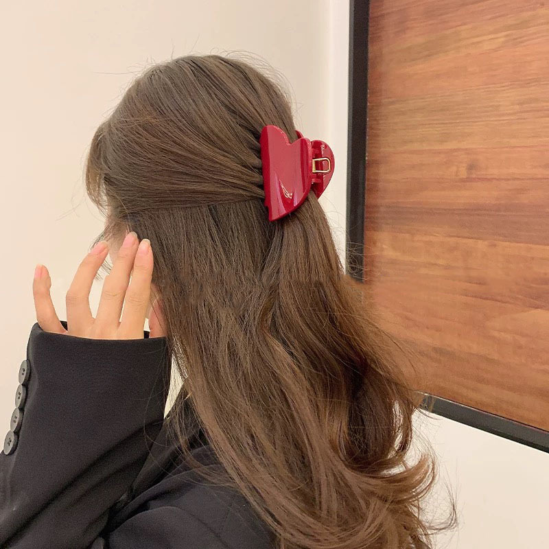 Vintage Kırmızı Saç Tokası Kal - Vintage Fashion Bloggers incelemesi ve fiyatı