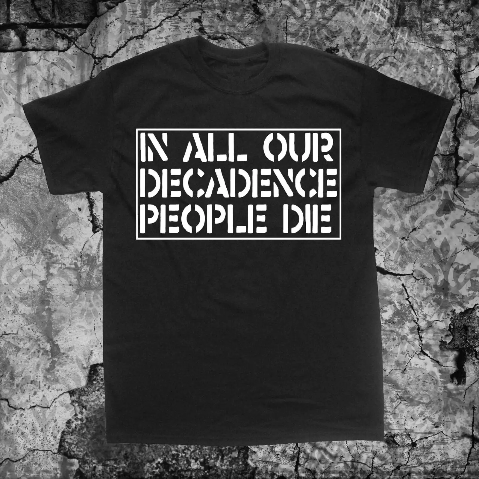 Crass Decadence Tişörtü Discha - Vintage Fashion Victim Shirt incelemesi ve fiyatı