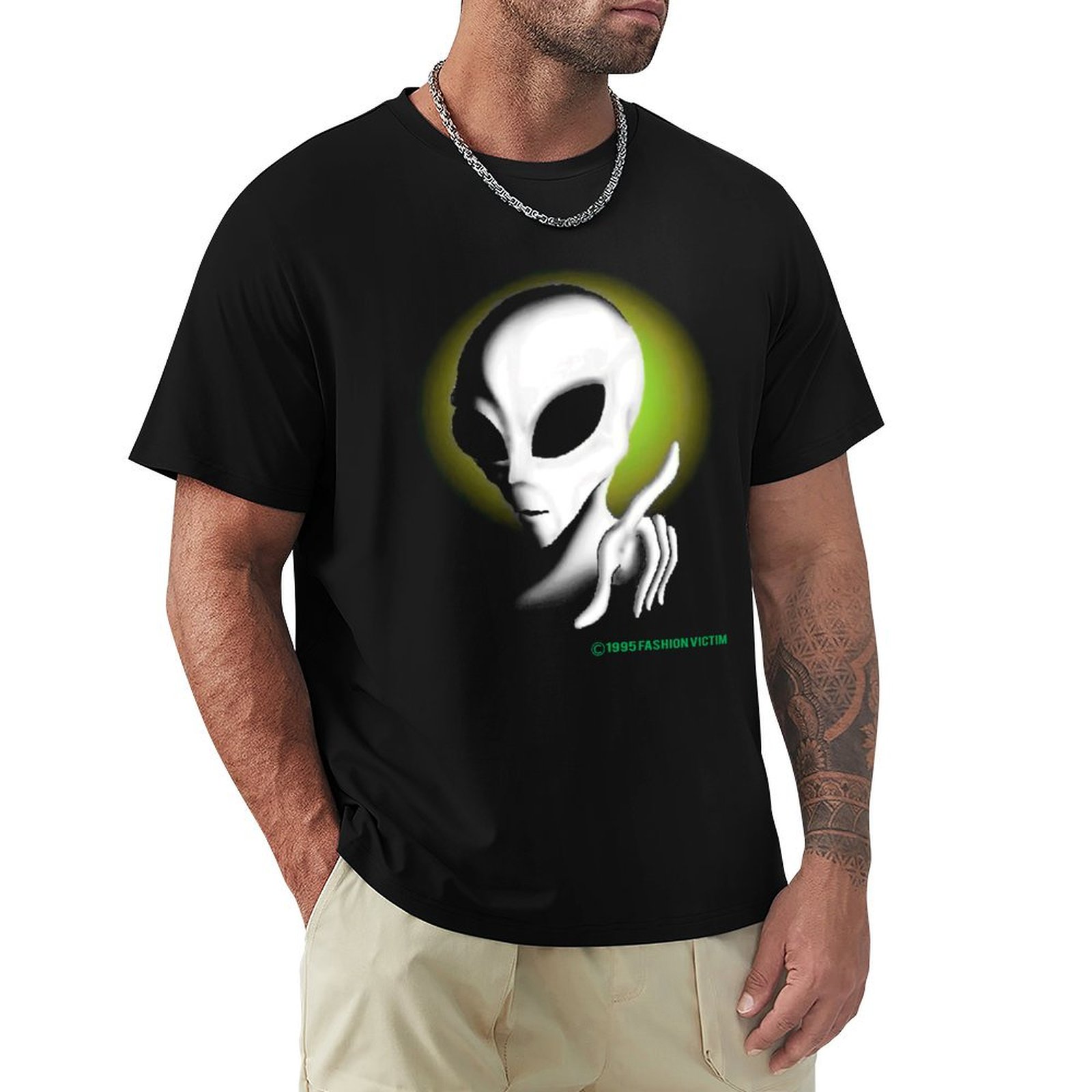 1995 ALIEN Vintage Karanlıkta  - Vintage Fashion Victim Shirt incelemesi ve fiyatı